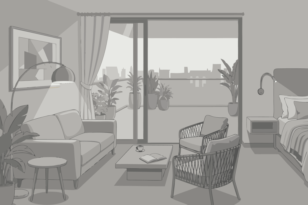Suite Junior avec Balcon - Vue sur Mer